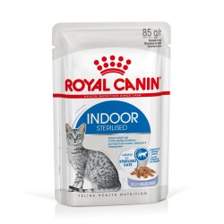 Royal Canin Fhn Indendrs Gel&eacute; - Vdfoder Til Voksne Katte - 12X85g