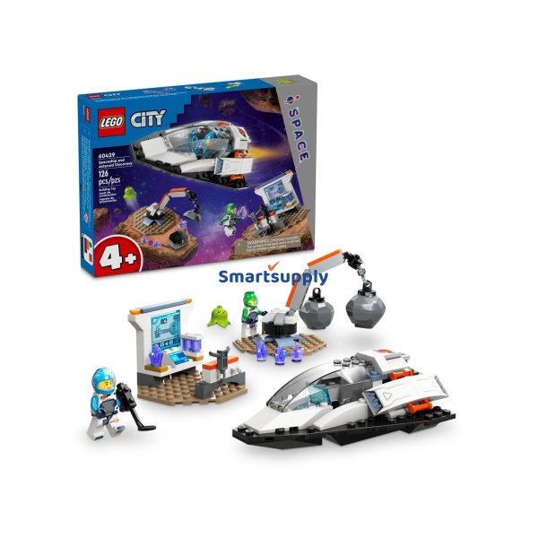 LEGO CITY 60429 OPDAGELSE AF RUMSKIBE OG ASTEROIDER