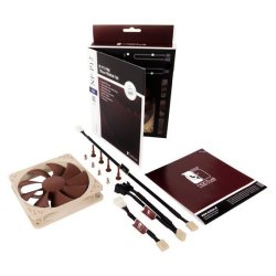 Noctua NF-P12 PWM Computerklesystem Computerkabinet Ventilator 12 cm Brun, Hvid 1 stk