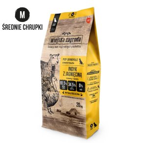 WIEJSKA ZAGRODA Kalkun med lam M  trfoder til hunde  20kg