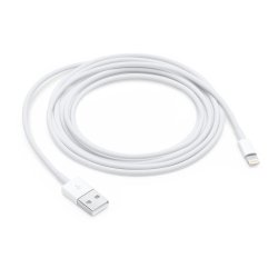 Apple Lightning - USB 2 m Hvid
