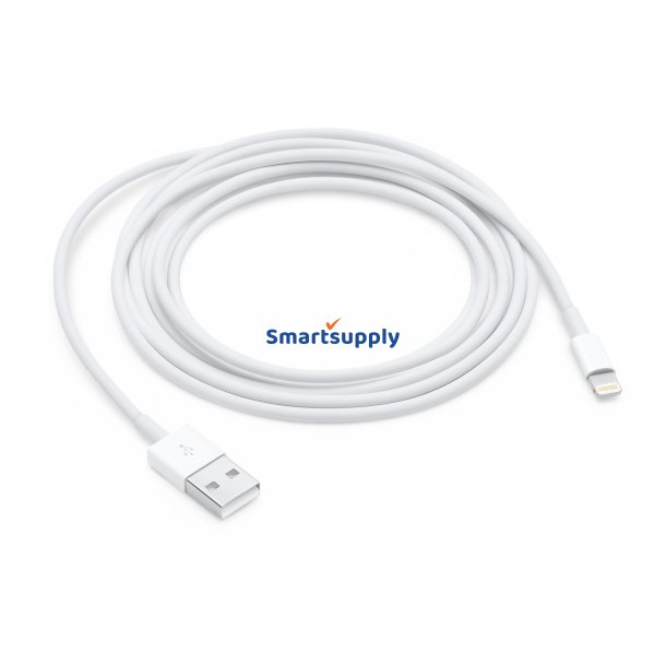 Apple Lightning - USB 2 m Hvid