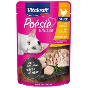 VITAKRAFT POESIE DELICE kylling - vdfoder til katte - 85 g
