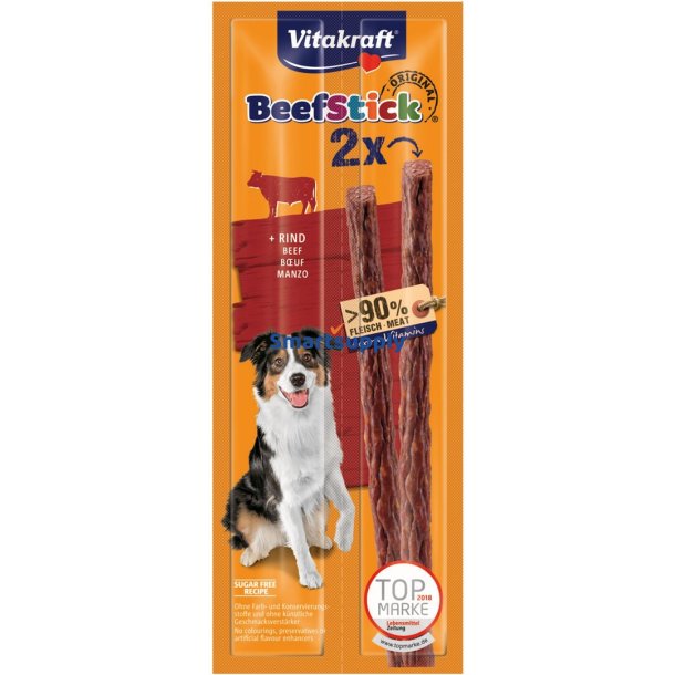 Vitakraft Beef Stick Beef - Hundegodbid - 2 X 12G