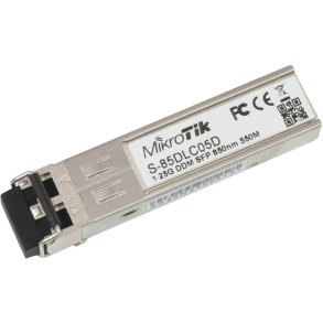 Mikrotik S-85DLC05D modul til netvrksmodtager 1250 Mbit/s SFP 850 nm