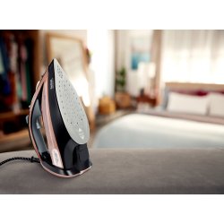 Tefal Ultimate Pure Fv9845 Strygejern Tr- Og Dampstrygejern