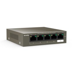 Tenda Tef1105p-4-38W Netvrksswitch Unmanaged L2 Fast Ethernet (10/100) (Poe) Gr