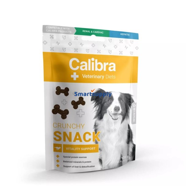 CALIBRA VD Dog Crunchy Snack Vitality Support - hundegodbid - 120g