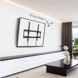 Maclean Vgmonteringsbeslag 32"-70" Vesa 400X400 45 Kg Vip Justerbar