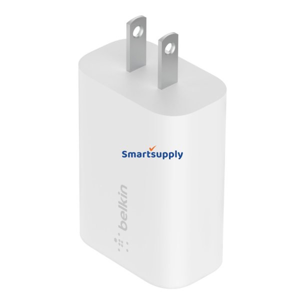 Belkin Wca004vf1mwh-B6 Oplader Til Mobilenheder Mobiltelefon Hvid USB Hurtig Opladning