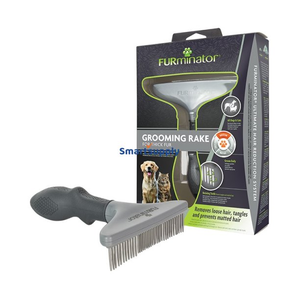 Furminator Grooming Rake Til Kledyr Med Tyk Pels