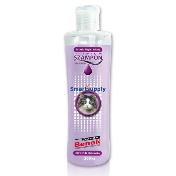 Certech Shampoo Med Lavendel Og Blbr Til Katte Premium 200 Ml