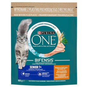 PURINA One Bifensis Senior 7+ - trfoder til kattekillinger - 800 g