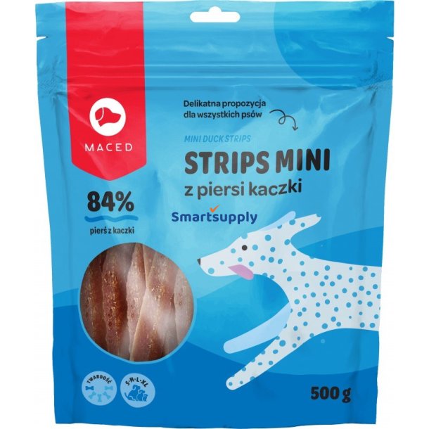 Maced Mini nder Strimler - Hundegodbid - 500G