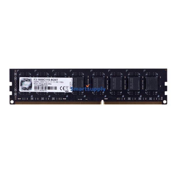 G.Skill 8Gb Ddr3-1600Mhz Hukommelsesmodul