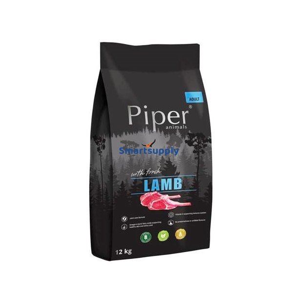 Dolina Noteci Piperdyr Med Lam - Trfoder Til Hunde - 12 Kg