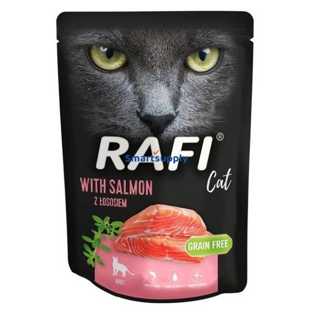 Dolina Noteci Rafi Kat Med Laks - Vdfoder Til Katte - 300 G