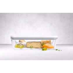 Zwilling Fresh &amp; Save Rektangulr Beholder 2 L Transparent, Hvid 1 Stk