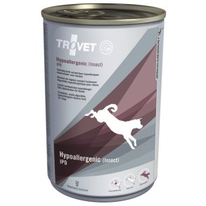 TROVET Hypoallergenic IPD with insect - Vdt hundefoder - 400 g