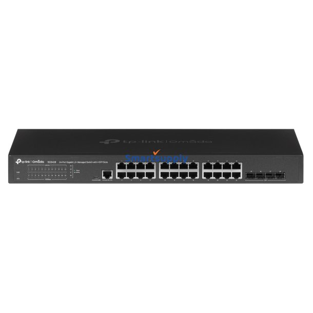 Tp-Link Omada 24-Port Gigabit L2+ Managed Switch Med 4 Sfp-Slots