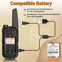 Walkie-Talkie Baofeng Bf-T25e Orange