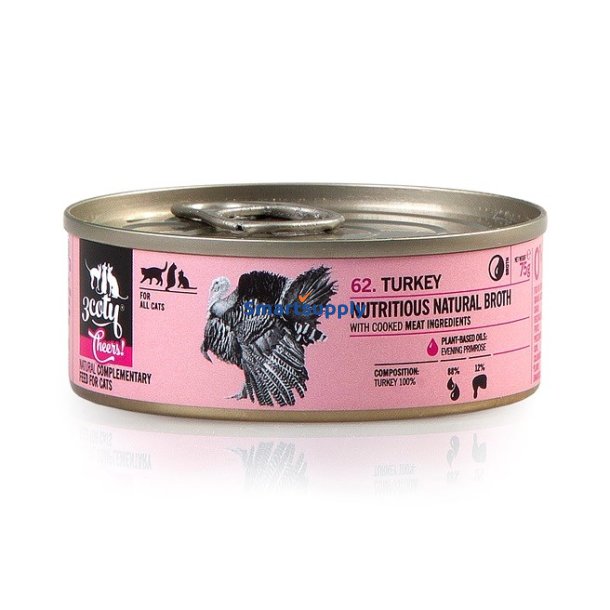 3Coty Tyrkiet Skl! - Vdfoder Til Katte - 75G