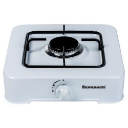 1-burner gaskomfur Ravanson K-01T (hvid)