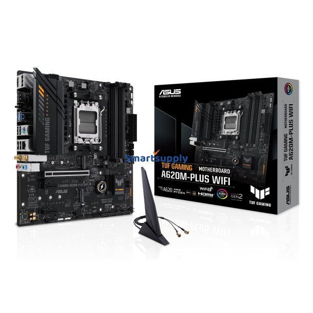 Asus Tuf Gaming A620m-Plus Wi-Fi Amd A620 Socket Am5 Micro Atx
