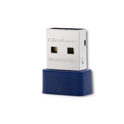 Qoltec 57007 Trdls Mini Bluetooth USB WiFi-adapter