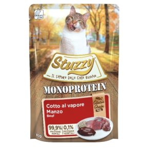 STUZZY Monoprotein Beef - vd kattefoder - 85 g