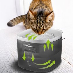 GreenBlue automatisk vanddispenser / kledyrsdrikker, 3L, USB 5V1A, GB392