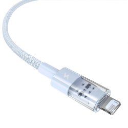 Baseus Gem USB til IP 2.4A hurtigopladningskabel 2 m Bl