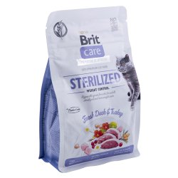 BRIT Care Grain-Free Sterilized Weight Control  - trfoder til kattekillinger - 400 g