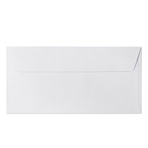 White canvas kuverter 10 stk. 105mm x 216mm (DL)