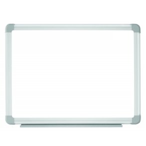 Whiteboard 60x45cm magnetisk, lakeret, m/pennebakke