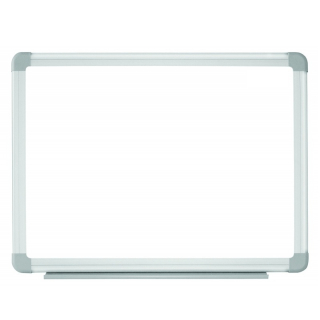 Whiteboard 60x45cm magnetisk, lakeret, m/pennebakke