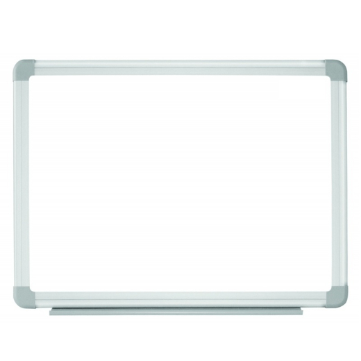 Whiteboard 90x60cm magnetisk, lakeret, m/pennebakke