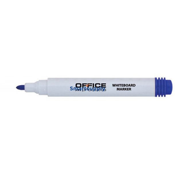 Whiteboard tusch 1-3 mm rund spids bl