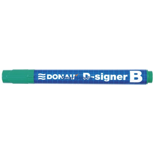 Whiteboard tusch 2-4 mm rund spids gr�n - 10 stk