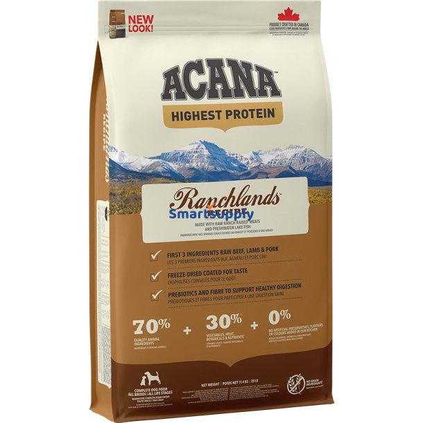 Acana Ranchlands Hund 11,4 Kg