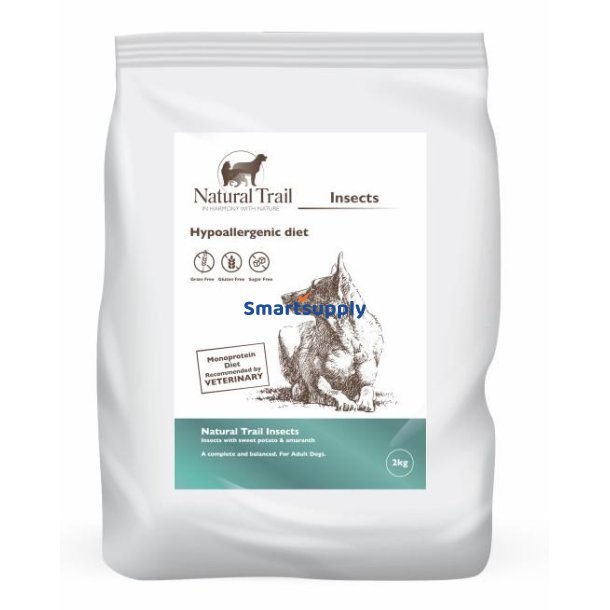 NATURAL TRAIL Premium Insects - trfoder til hunde - 2kg