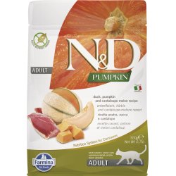 FARMINA N&D Pumpkin Cat Duck and Cantaloupe Melon Adult - trfoder til kattekillinger - 300 g