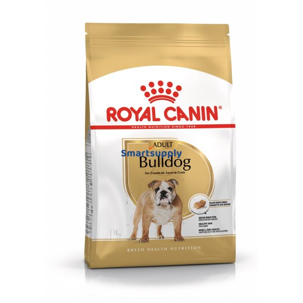 Royal Canin Bulldog Adult - Trfoder Til Hunde - 12 Kg