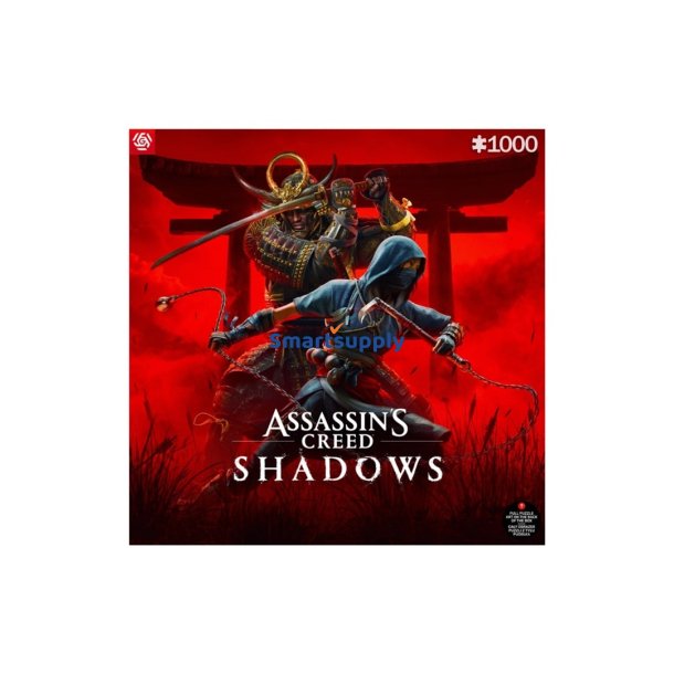 Good Loot Gaming Puzzle: Assassin's Creed Shadows Naoe &amp; Yasuke (1000 Brikker)