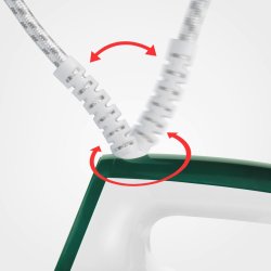 Severin Ba 3261 Strygejern Dampstrygejern Keramisk Strygesl 2400 W Hvid, Grn