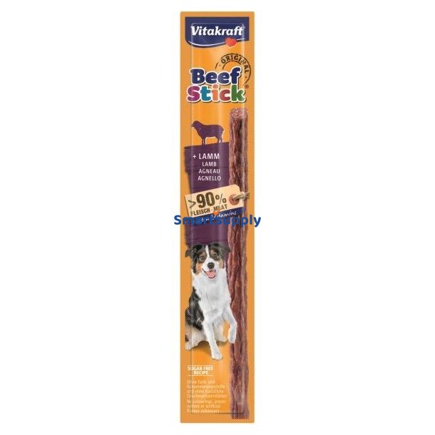 Vitakraft Oksekdstang Lam - Hundegodbid - 12G