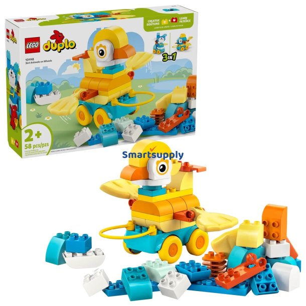 Lego Duplo 10448 3-I-1 Dyr P Hjul