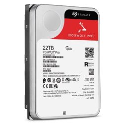 Seagate Ironwolf Pro St22000nt001 Intern Harddisk 22Tb 7200 RPM 512 MB 3,5" Serial ATA III