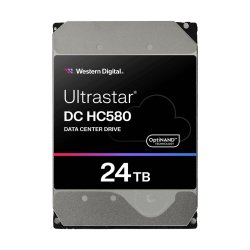Western Digital Ultrastar DC Hc580 Intern Harddisk 24 TB 7200 RPM 512 MB 3,5" Sas