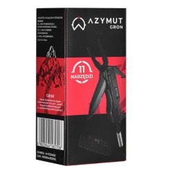 Multivrktj AZYMUT Gron - 11 vrktjer + 9 bits + hylster (H-P224052)